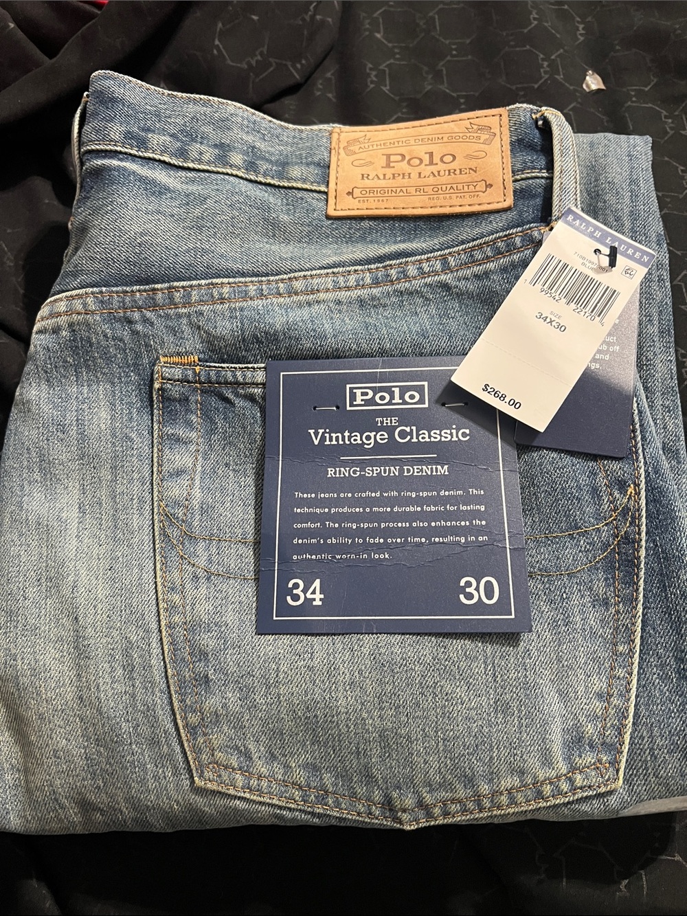 Polo by Ralph Lauren Light Blue Vintage Classic Men's Jeans